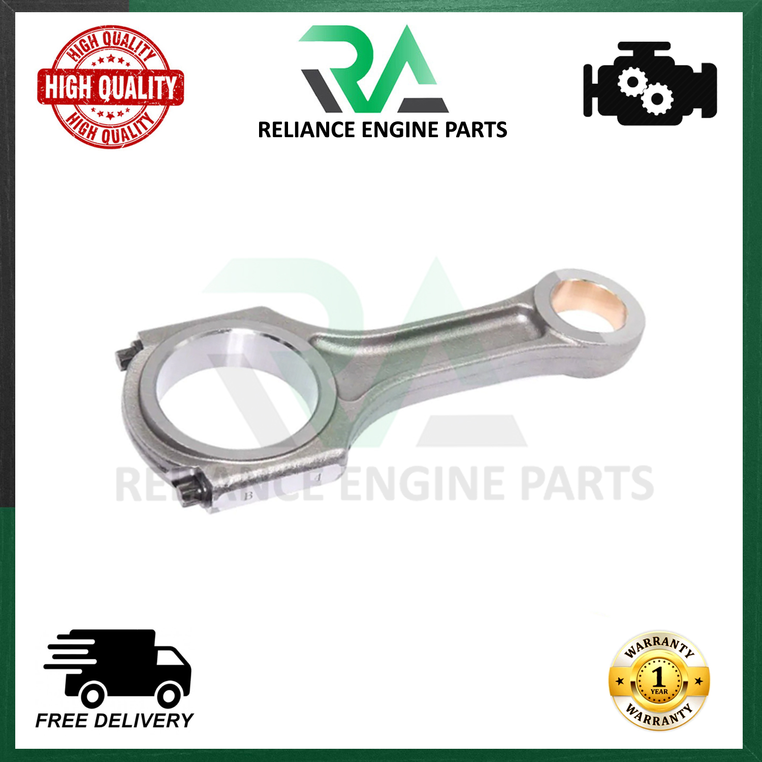 CONNECTING ROD FOR SPRINTER 2.1 CDi OM651 MERCEDEZ-BENZ A6510300020 - 1 PC